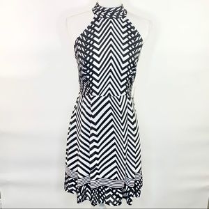 Bisou Bisou | NWT A line Halter Neck Dress Size 8